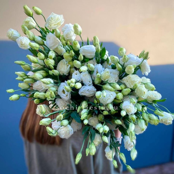 Охапка эустомы в Перми