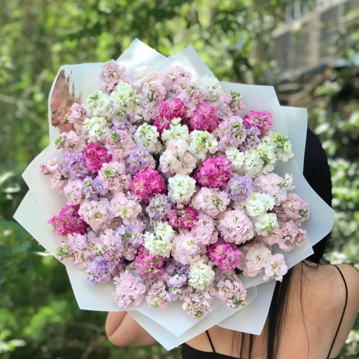 Букет ароматной маттиоллы №3 в Перми