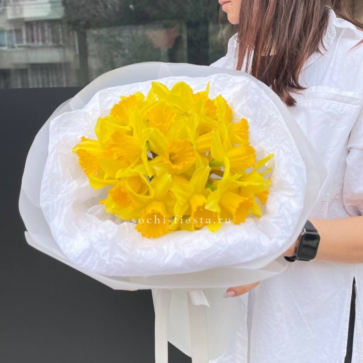 Нарциссы 25 шт в Перми