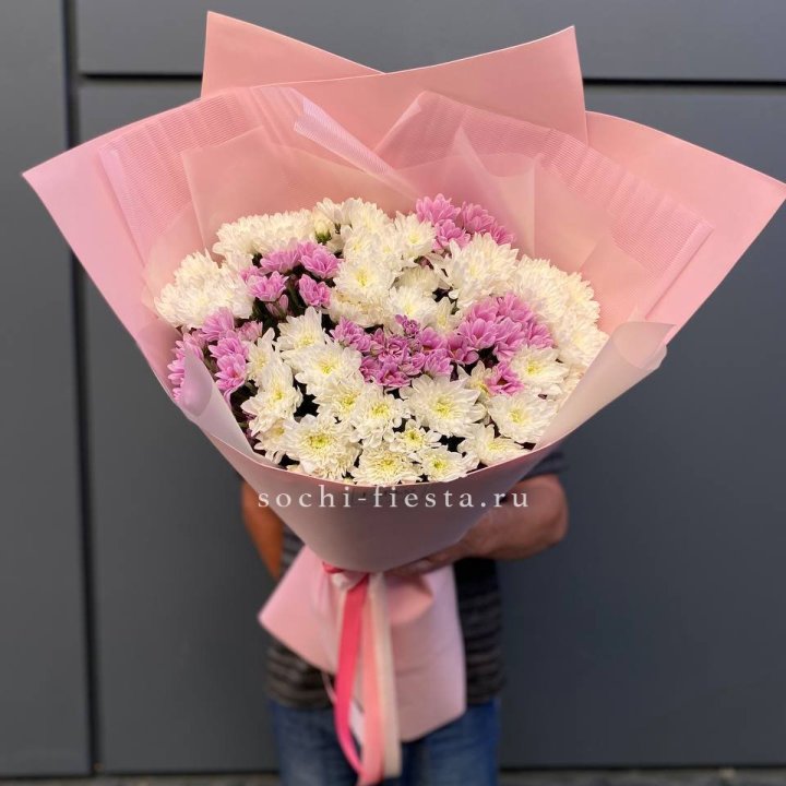  Букет хризантем- гигант  в Перми