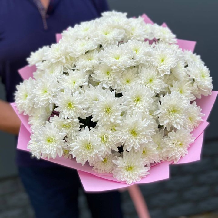  Букет 15 хризантем  в Перми