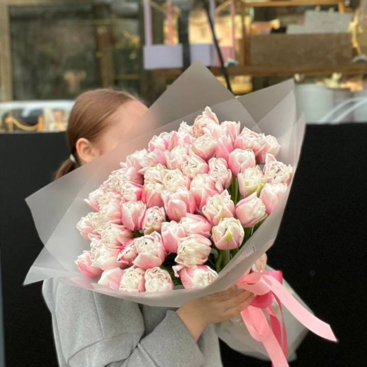 51 нежный тюльпан в Перми