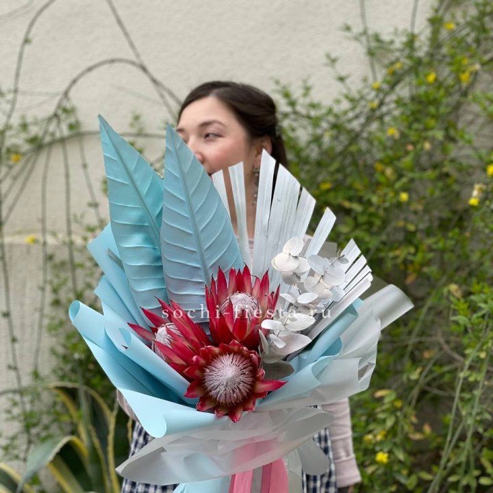 Букет из протеи "Клеопатра-2" в Перми