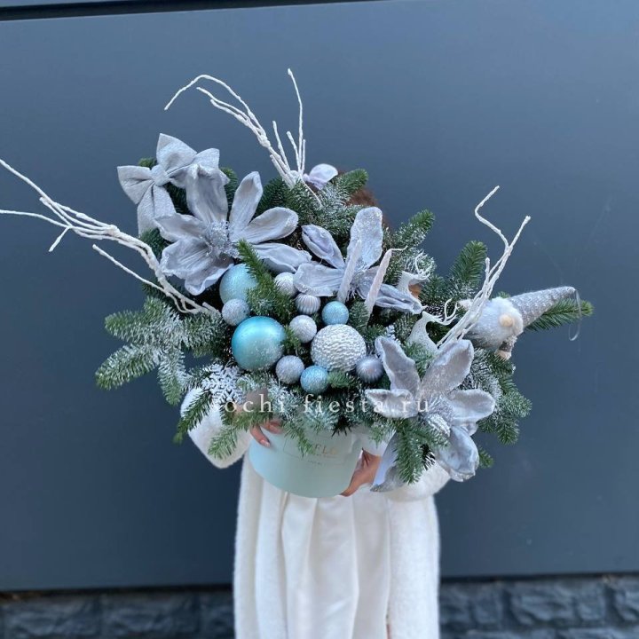 Композиция "Снежный цветок" в Перми