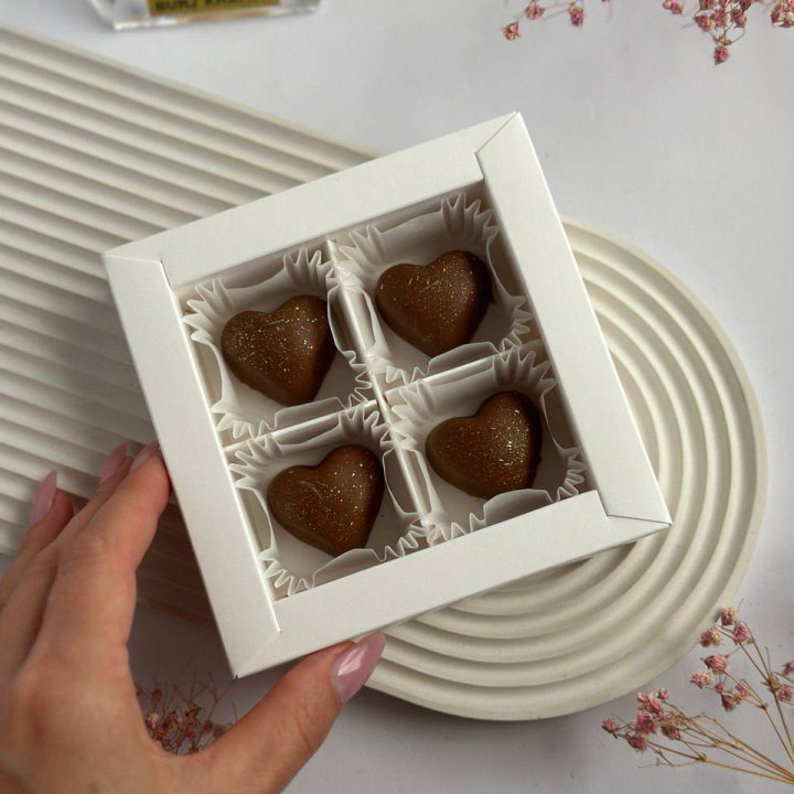 Бельгийский шоколад сердца в Перми
