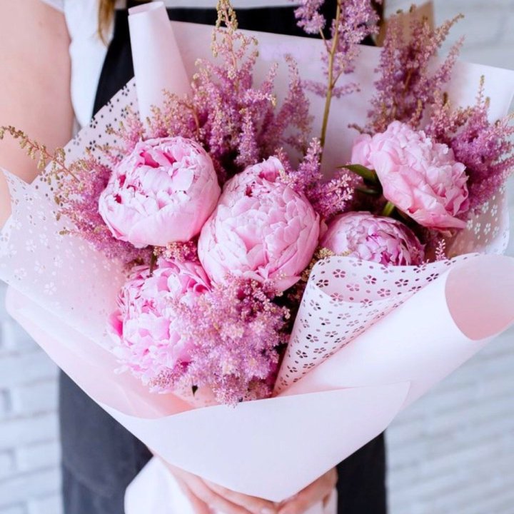 Букет пионов "Мелиса" в Перми