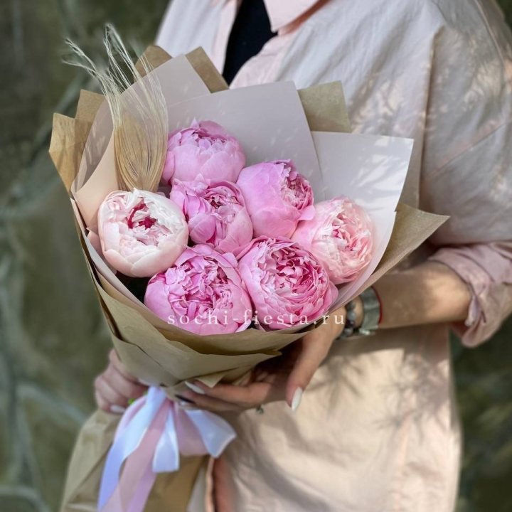Букет пионов "Венди" в Перми