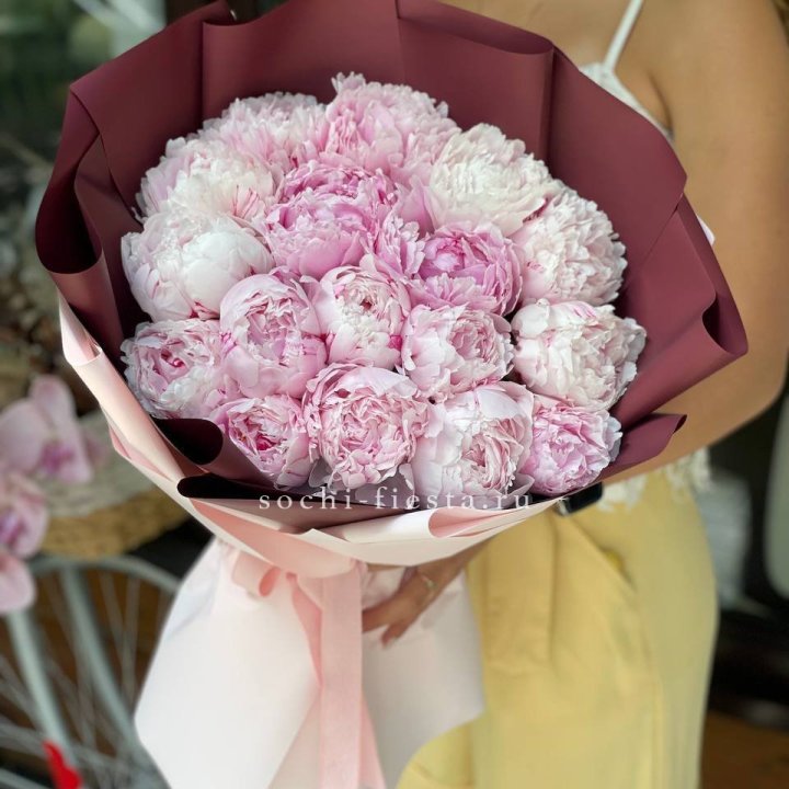 Букет с пионами №5 в Перми