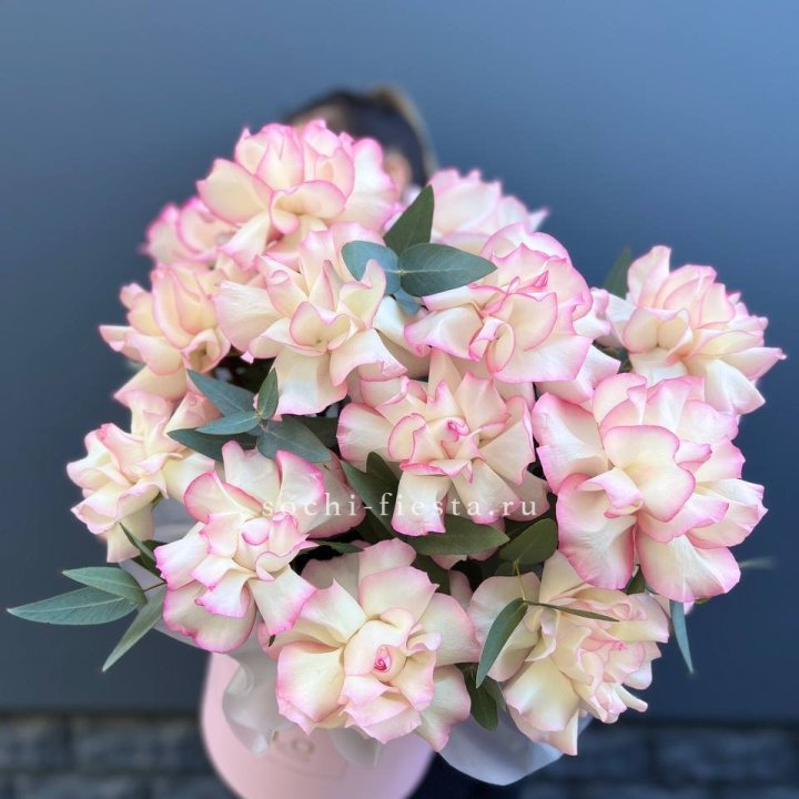 15 Французских роз Джумилия в боксе в Перми