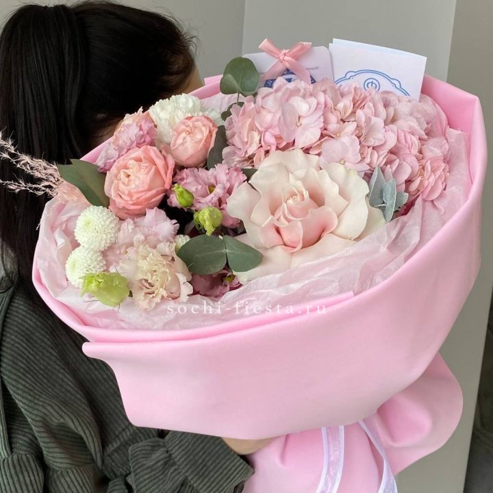 Авторский букет "Пинки" в Перми