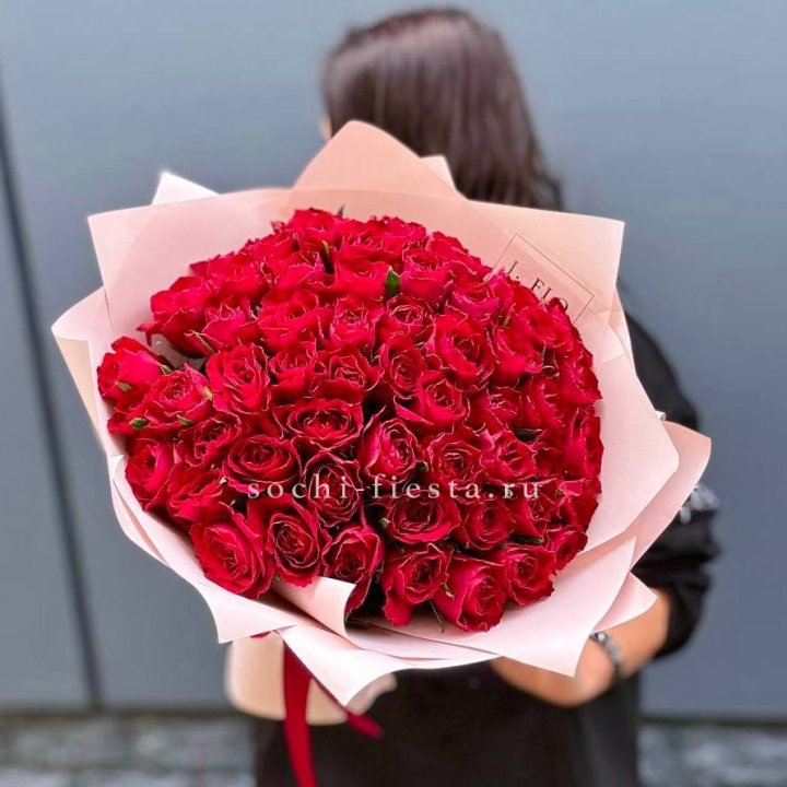 55 кенийских роз в Перми