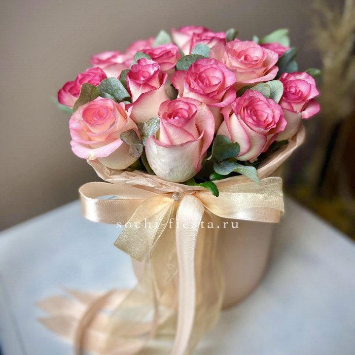 19 Роз Джумилия в коробке в Перми