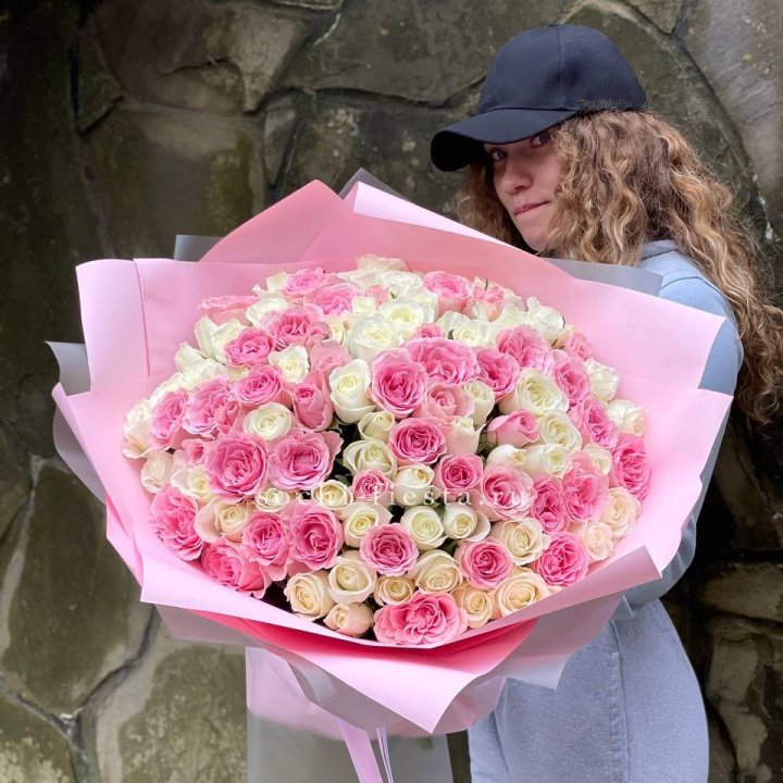 101 роза Миксбери в Перми
