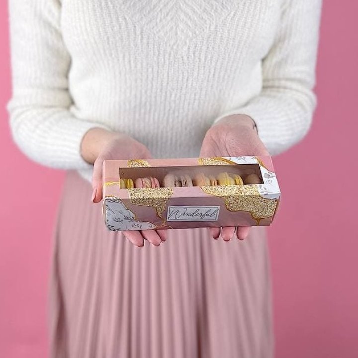 Коробка макаронс 5 шт. в Перми