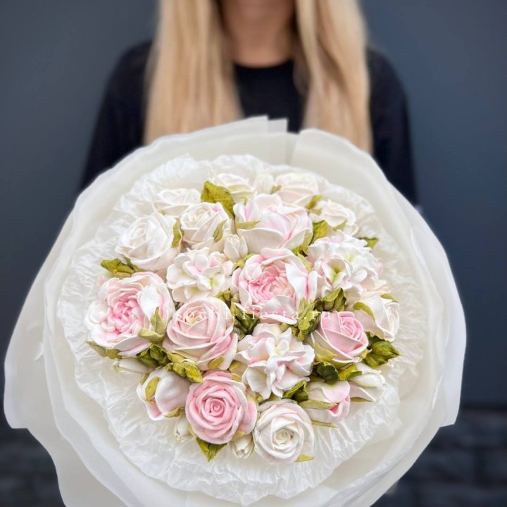 Сладкий букет из ЗЕФИРА нежный в Перми